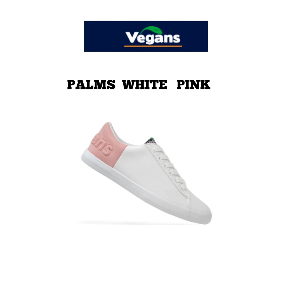 VegansWear White Pink  Vegan Sneakers